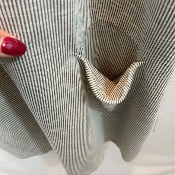 Donni Brand Striped Open Front Cardigan Lightweight Jacket One Size - Picture 9 of 10